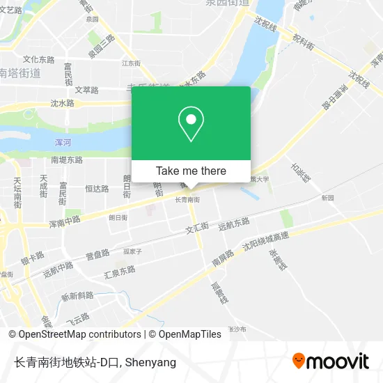 长青南街地铁站-D口 map