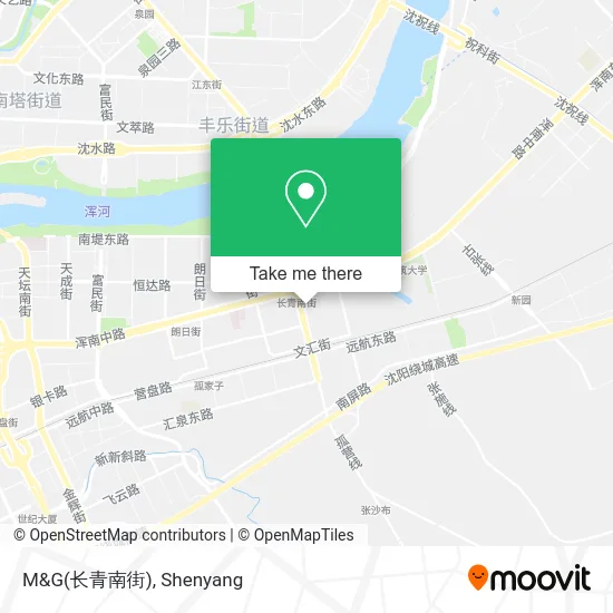 M&G(长青南街) map