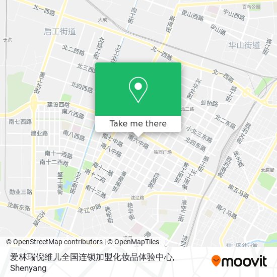 爱林瑞倪维儿全国连锁加盟化妆品体验中心 map