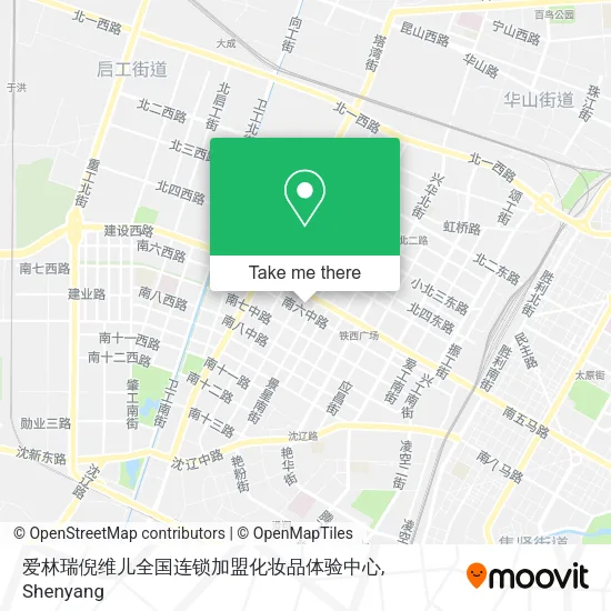 爱林瑞倪维儿全国连锁加盟化妆品体验中心 map