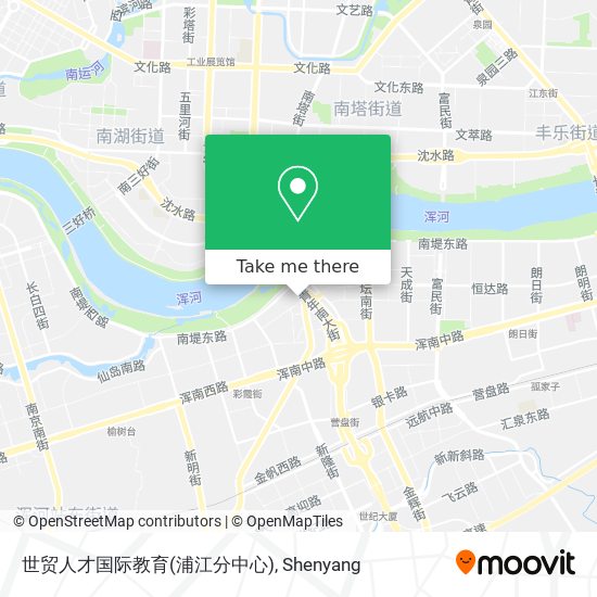 世贸人才国际教育(浦江分中心) map