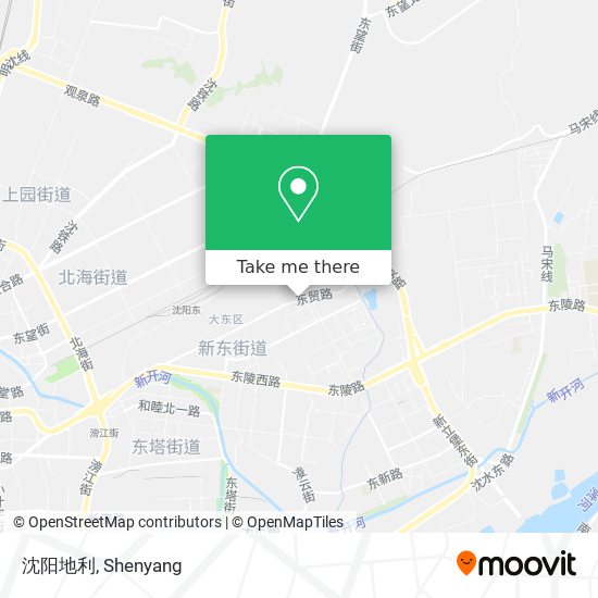 沈阳地利 map