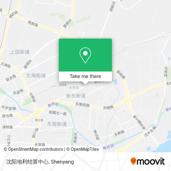 沈阳地利结算中心 map