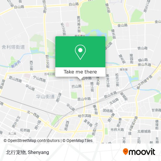 北行宠物 map