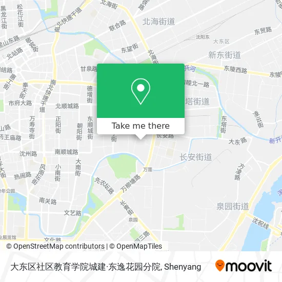 大东区社区教育学院城建·东逸花园分院 map