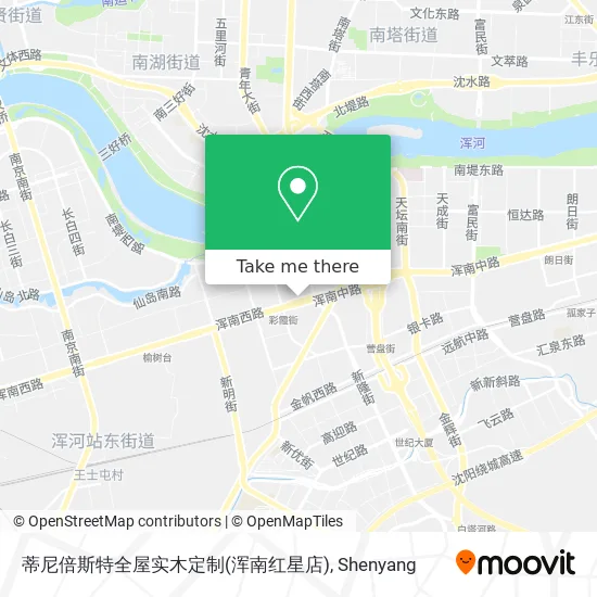 蒂尼倍斯特全屋实木定制(浑南红星店) map