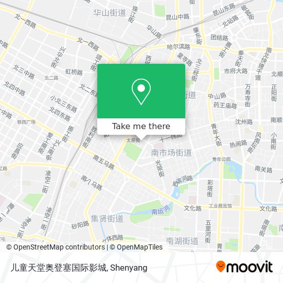 儿童天堂奥登塞国际影城 map