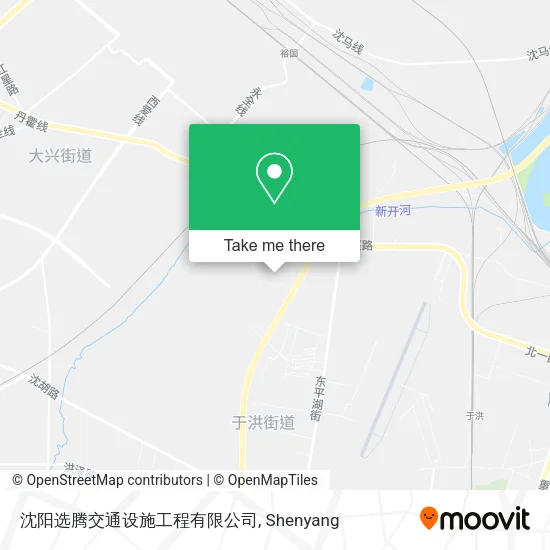 沈阳选腾交通设施工程有限公司 map