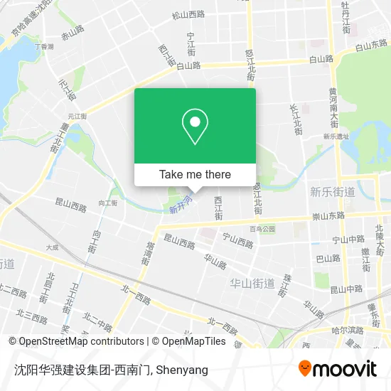沈阳华强建设集团-西南门 map