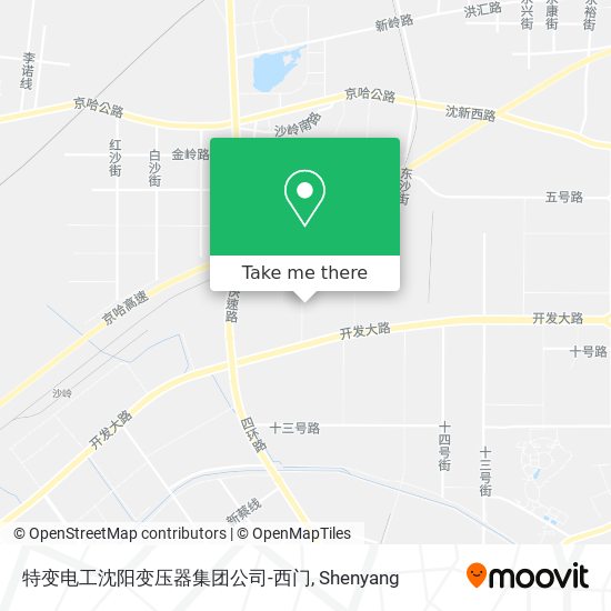特变电工沈阳变压器集团公司-西门 map