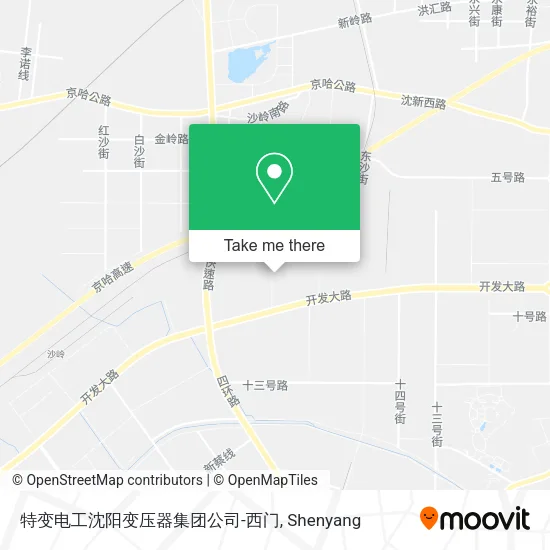 特变电工沈阳变压器集团公司-西门 map