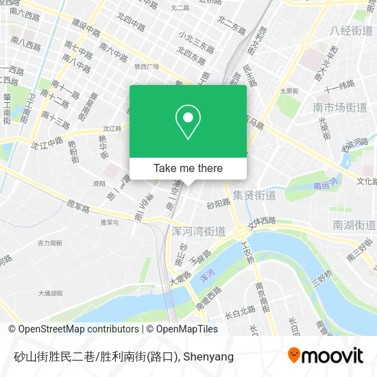 砂山街胜民二巷/胜利南街(路口) map