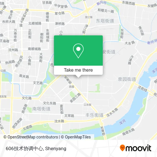 606技术协调中心 map