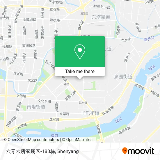 六零六所家属区-183栋 map
