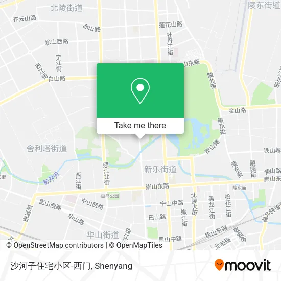 沙河子住宅小区-西门 map