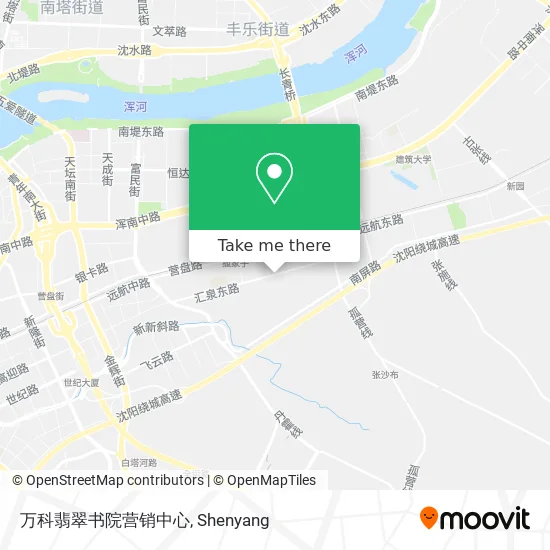 万科翡翠书院营销中心 map