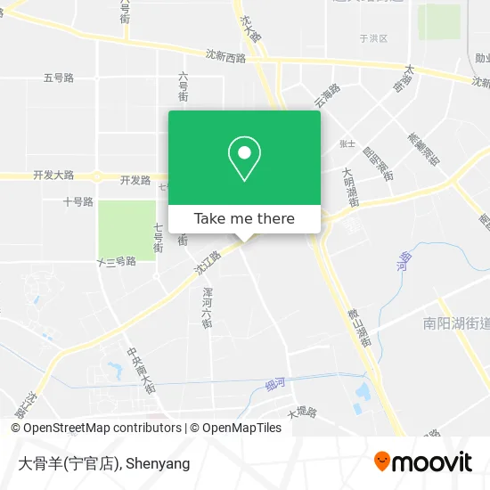 大骨羊(宁官店) map