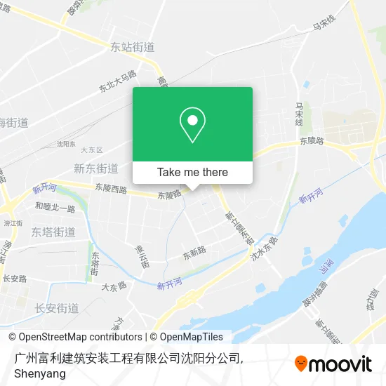 广州富利建筑安装工程有限公司沈阳分公司 map