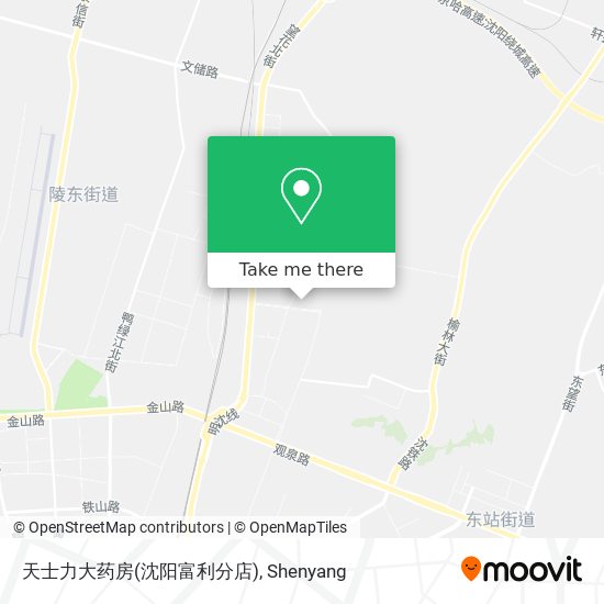 天士力大药房(沈阳富利分店) map