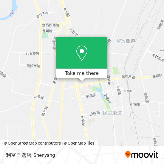 利富自选店 map