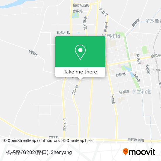 枫杨路/G202(路口) map