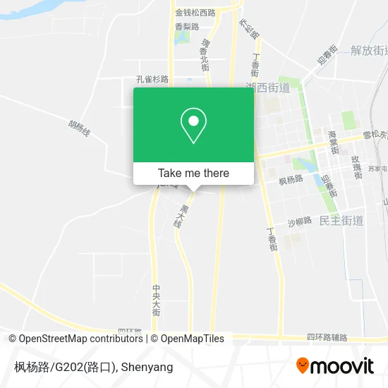 枫杨路/G202(路口) map