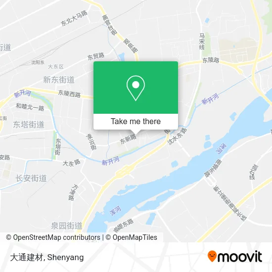 大通建材 map