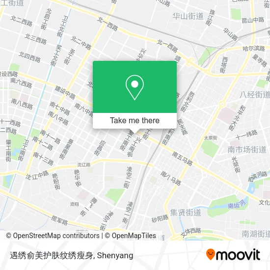 遇绣俞美护肤纹绣瘦身 map