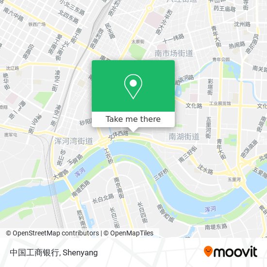 中国工商银行 map
