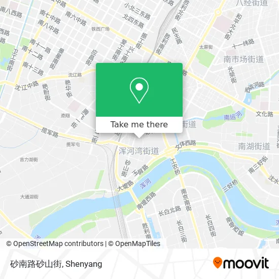 砂南路砂山街 map