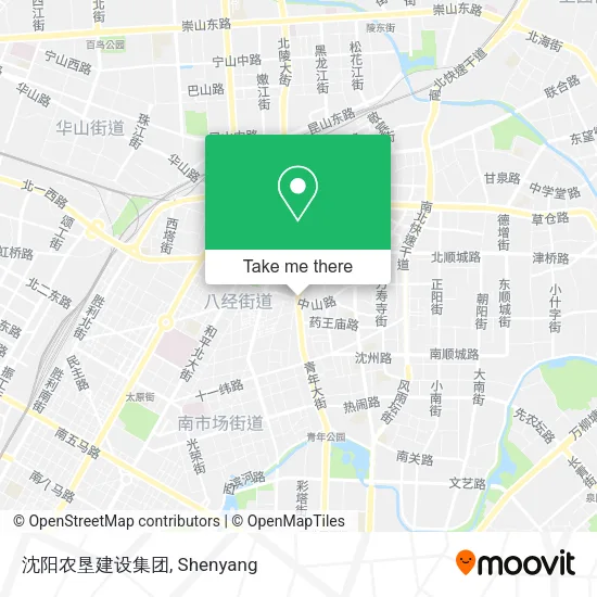 沈阳农垦建设集团 map