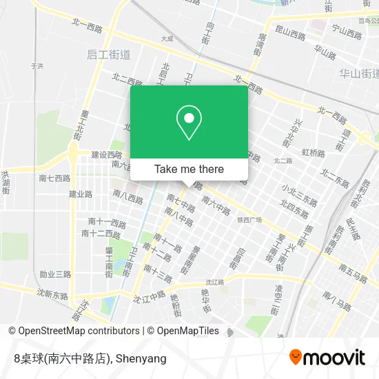 8桌球(南六中路店) map