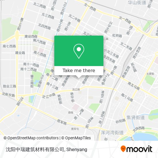 沈阳中瑞建筑材料有限公司 map
