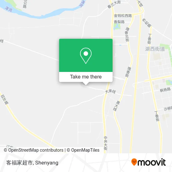客福家超市 map