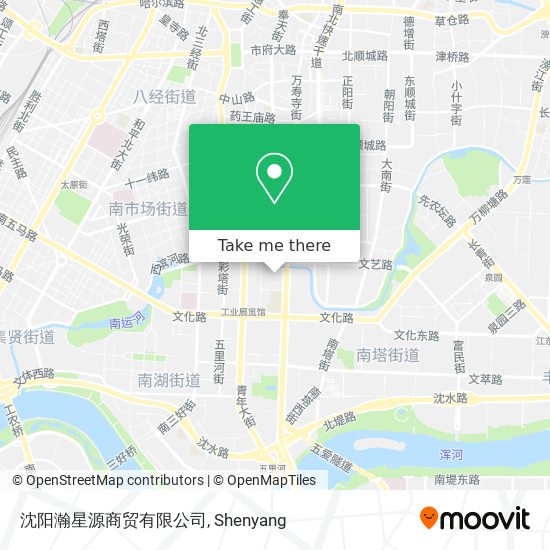 沈阳瀚星源商贸有限公司 map