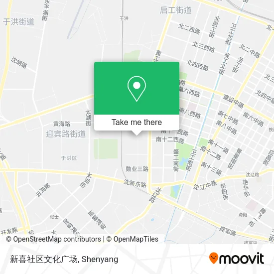 新喜社区文化广场 map