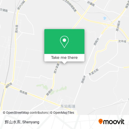 辉山水库 map
