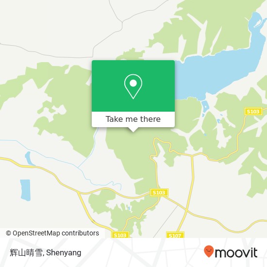 辉山晴雪 map