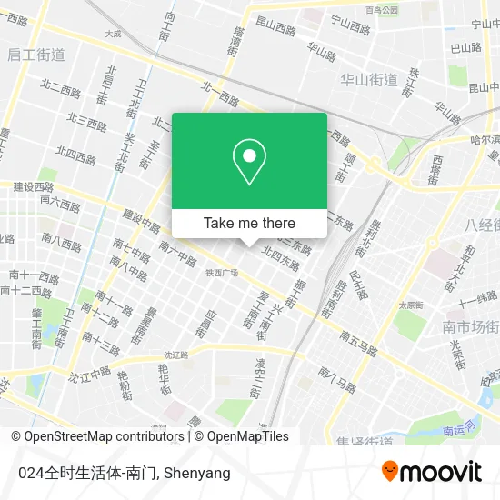 024全时生活体-南门 map