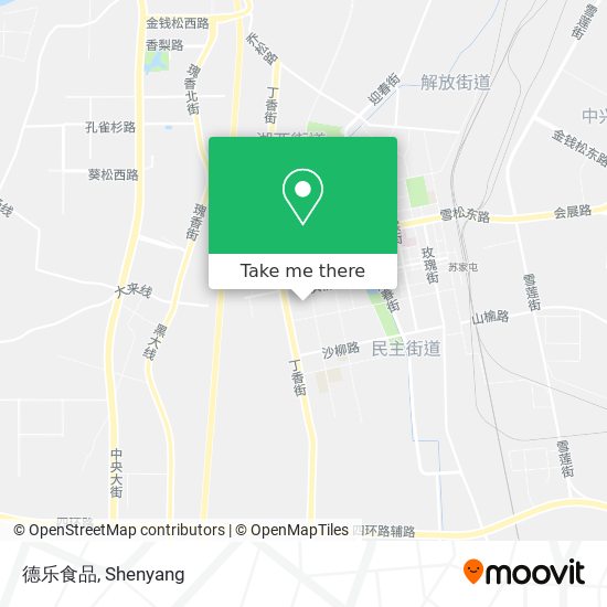 德乐食品 map