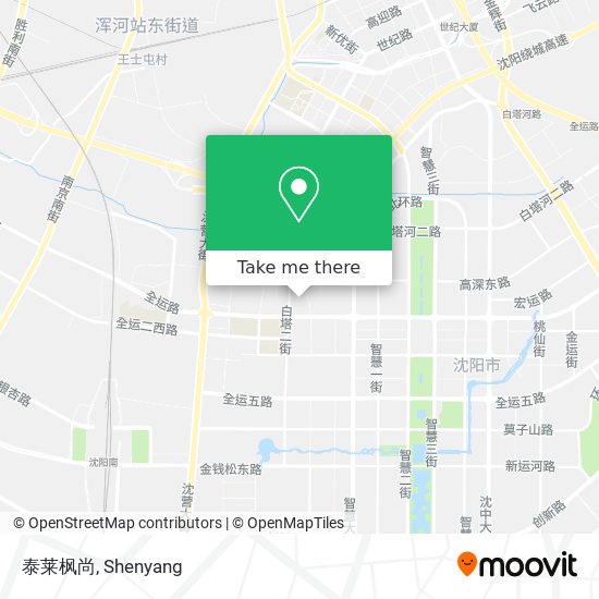 泰莱枫尚 map