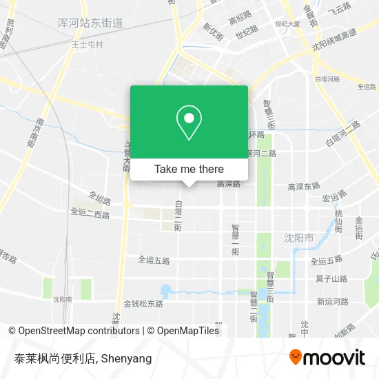 泰莱枫尚便利店 map