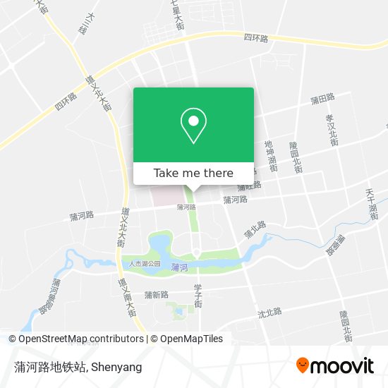 蒲河路地铁站 map