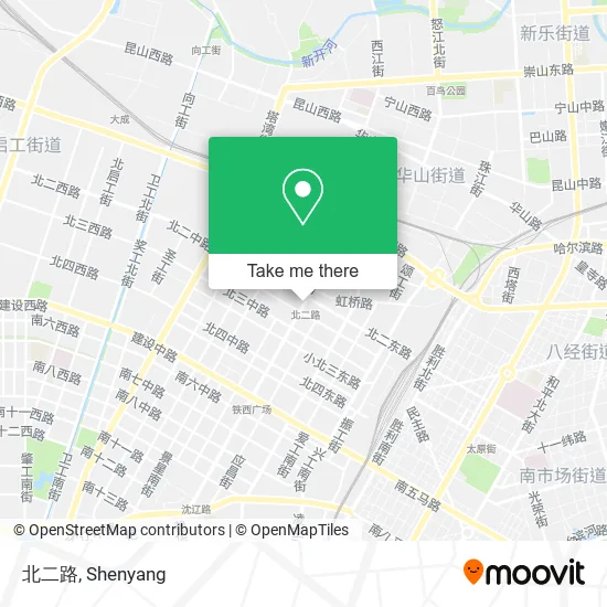 北二路 map
