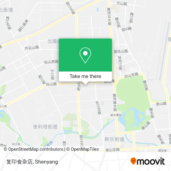 复印食杂店 map