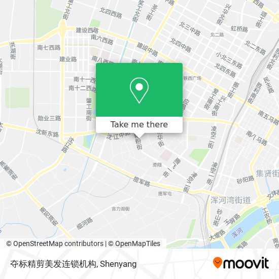 夺标精剪美发连锁机构 map