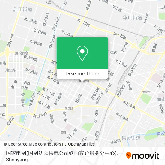国家电网(国网沈阳供电公司铁西客户服务分中心) map