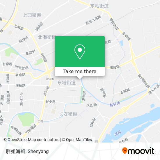 胖姐海鲜 map