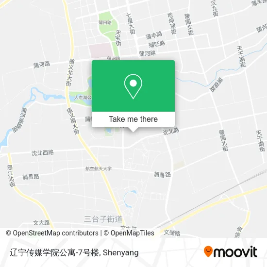 辽宁传媒学院公寓-7号楼 map