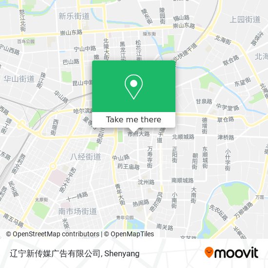 辽宁新传媒广告有限公司 map